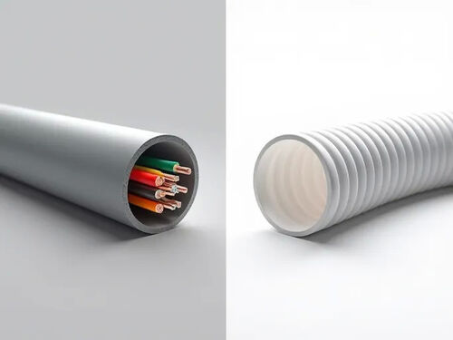 Latest company blog about Rigid Vs Flexible PVC Conduit Key Differences for Electrical Projects