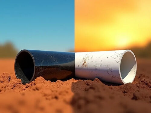 latest company blog about Black Vs White PVC Pipes Key Differences for Projects