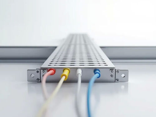 latest company blog about 200mm Cable Trays Boost Wiring Safety and Organization