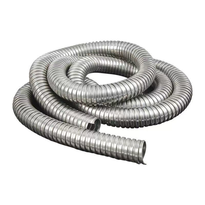 PVC Clad Stainless Steel Flexible Electrical Conduit For Flanged Connection In Food And Beverage Industry