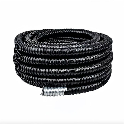 Wavy Shape Pvc Coated Flexible Metal Conduit For Electric Cable Wire Protection