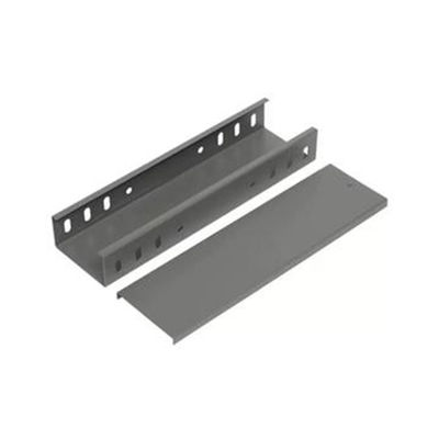 Guter Preis 2,0 mm Dicke, 4 Zoll Breite Stahlkabelrinne mit 500 lbs Tragfähigkeit für dauerhafte Kabelunterstützung Online